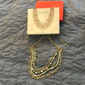 Vacay premier signature necklace never worn